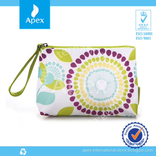 Wholesale custom canvas cosmetic bag